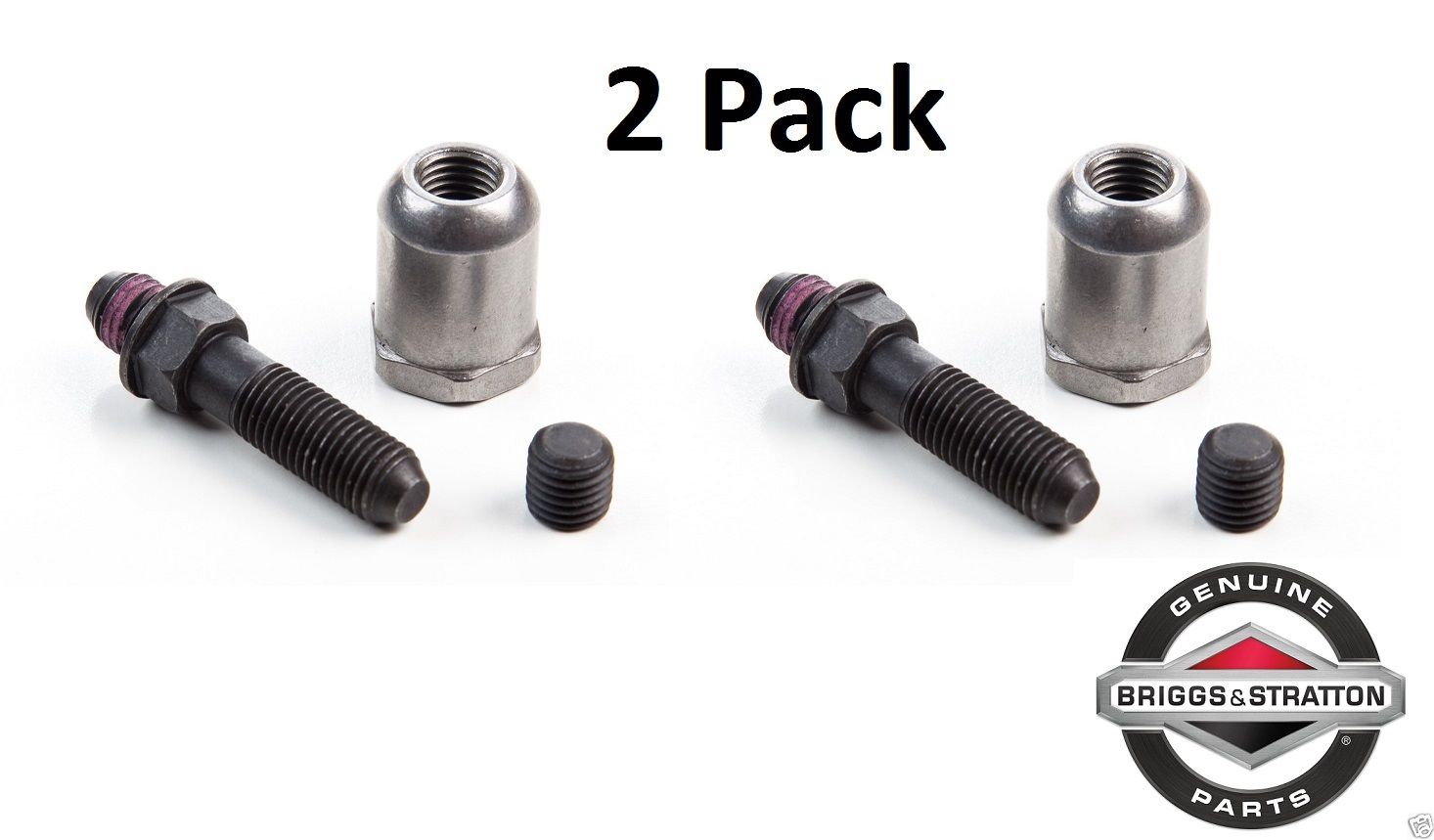 2 Pack Genuine Briggs & Stratton 797440 Rocker Arm Adjuster OEM
