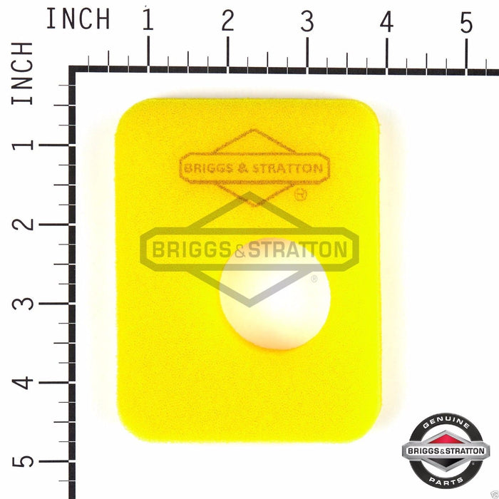 Genuine Briggs & Stratton 799579 Foam Air FIlter Fits 0P602 0P702 OEM