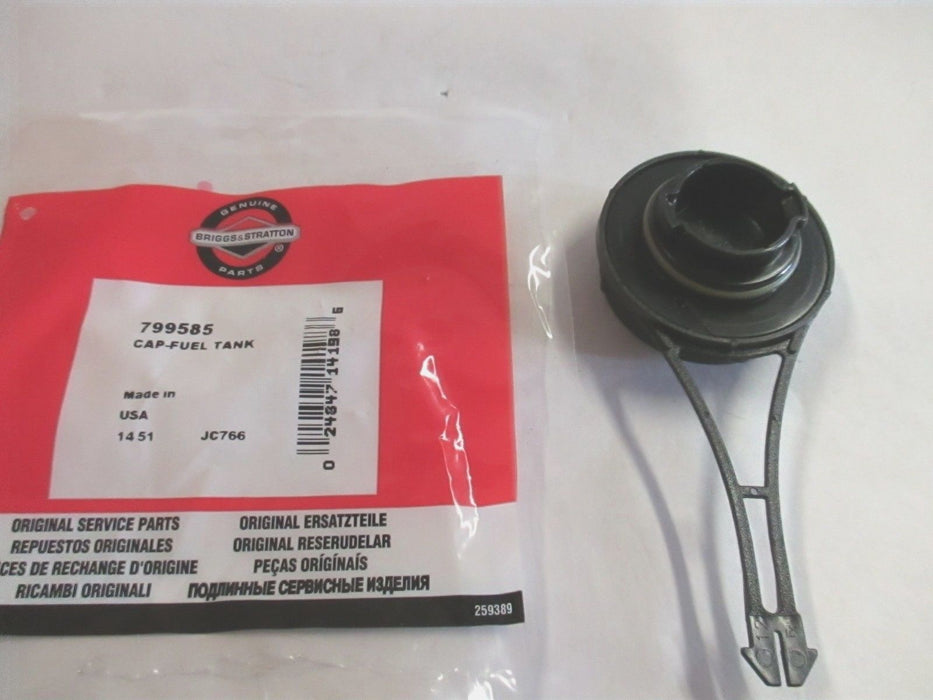 Genuine Briggs & Stratton 799585 Fuel Tank Cap Gas Cap Replaces 799684 ...