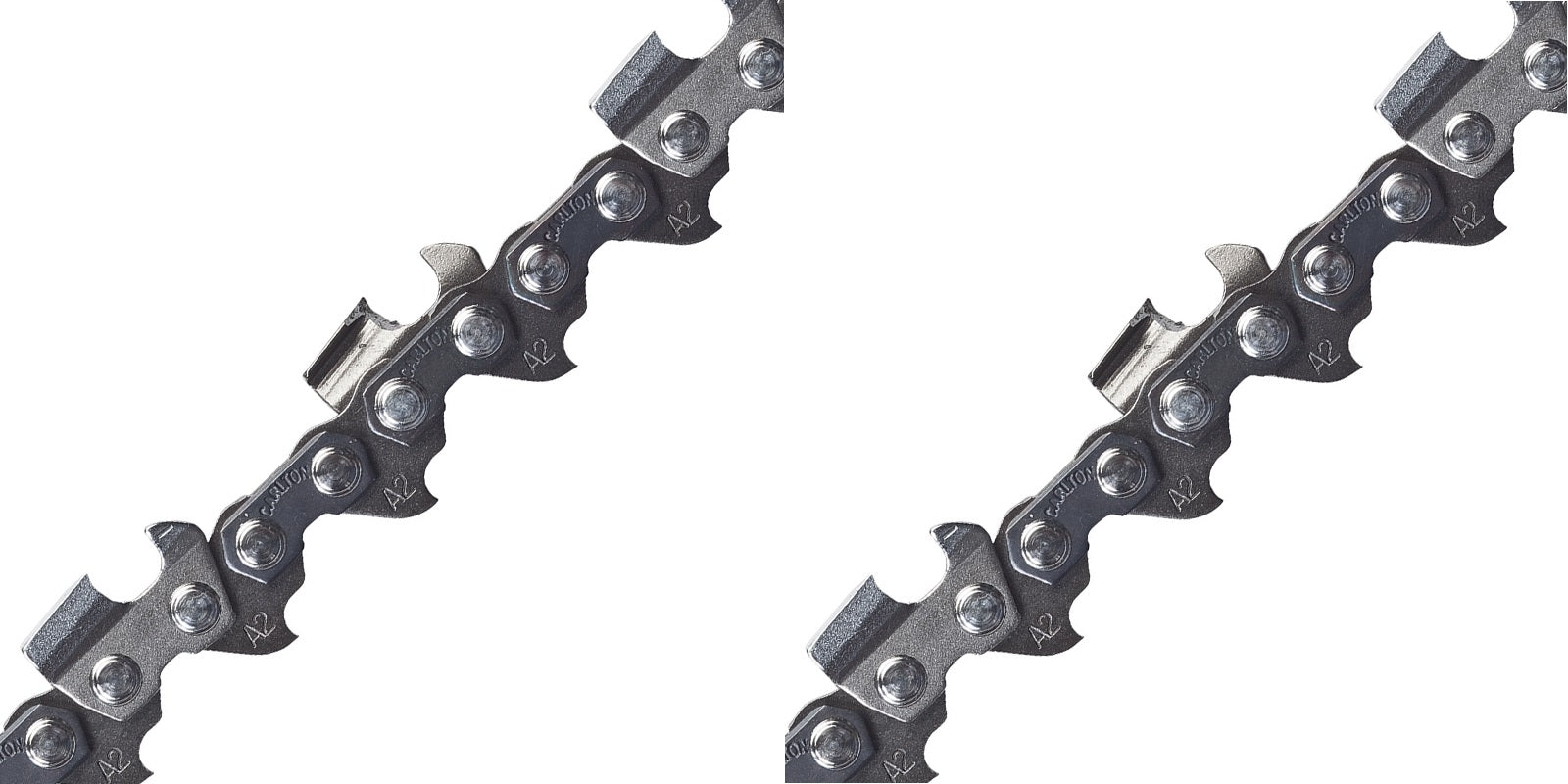 2 Pack Laser 7CX72 20" 3/8" .058" 72 DL Full Chisel Chainsaw Chain Loop