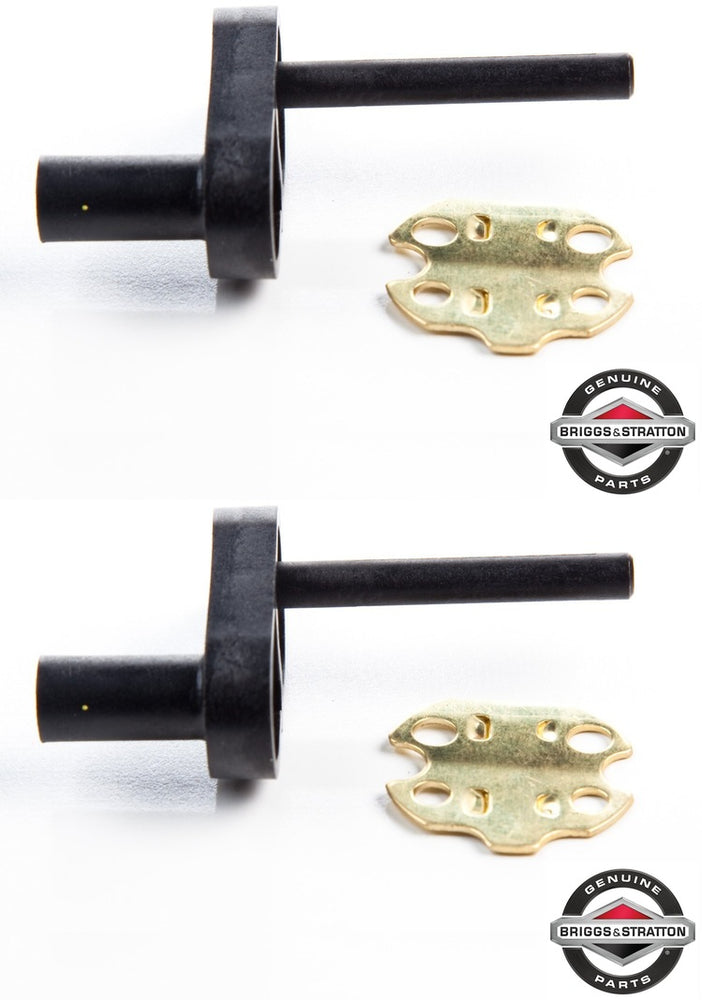 2 Pack Genuine Briggs & Stratton 801418 Choke Shaft Kit OEM