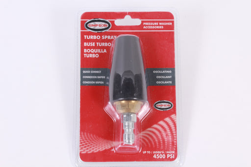 Genuine Simpson 80144 Pressure Washer Turbo Nozzle Up to 4500 PSI 4.0 Orfice