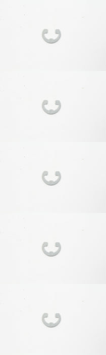 5 Pack Genuine Husqvarna 812000058 7/16" E Ring Clip Fits Poulan Craftsman