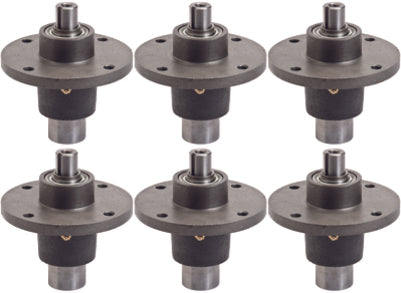 6 PK Oregon 82-021 Spindle ASM For Excel Hustler 350595 Super Z 52" 60" 72"