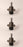 3 PK Oregon 82-325 Cast Iron Spindle ASM Fits Scag 46631
