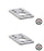 2 Pack Genuine Briggs & Stratton 841649 Nozzle Gasket Fits 281767 690995 OEM