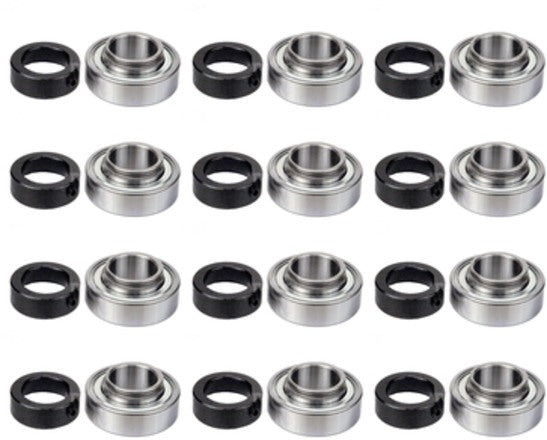 12 Ball Bearing RA100RR Fits BobCat 38348-01 Exmark 1-513016 Grasshopper 120081