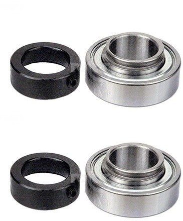 2 PK Ball Bearing RA100RR For BobCat 38348-01 Exmark 1-513016 Grasshopper 120081