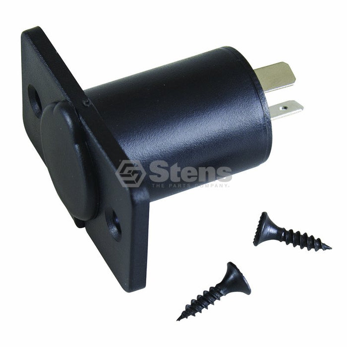 Stens 851-836 12V Power Outlet Fits Club Car DS 82 & Up