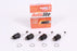 Box of 4 Genuine Autolite 86 Copper Resistor Spark Plugs 14mm Thread 3/8" Reach