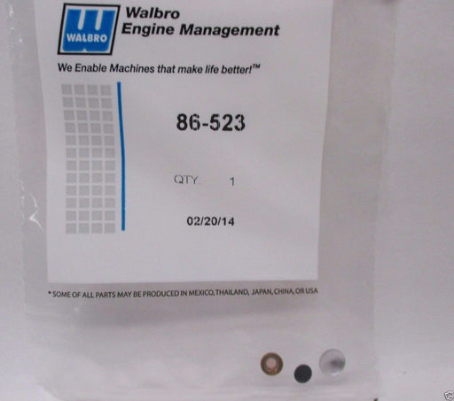 Genuine Walbro 86-523 Check Valve Nozzle Kit OEM