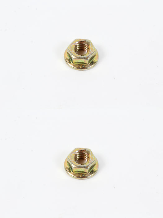 2 Pack Genuine Husqvarna 873900500 Hex Flange Locknut OEM