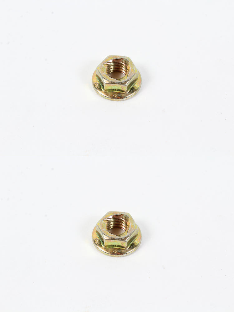 2 Pack Genuine Husqvarna 873900500 Hex Flange Locknut OEM