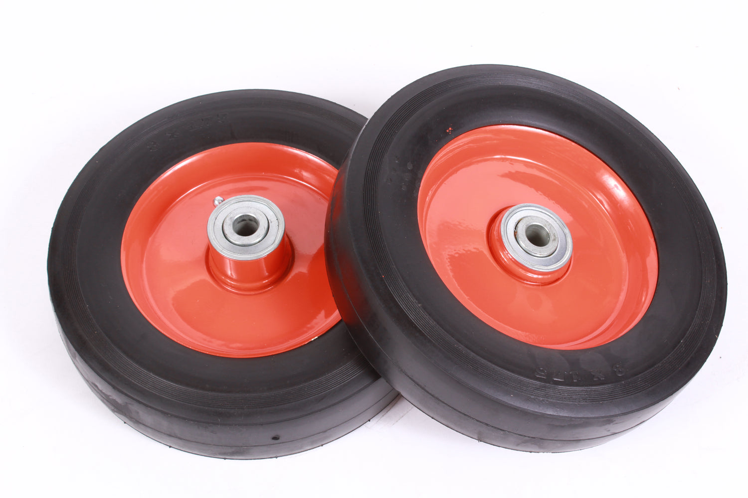 2 Pack Martin 875-OFLBC-HD Steel Wheel Fits Lawn Boy 678406 681980 Lesco 050206