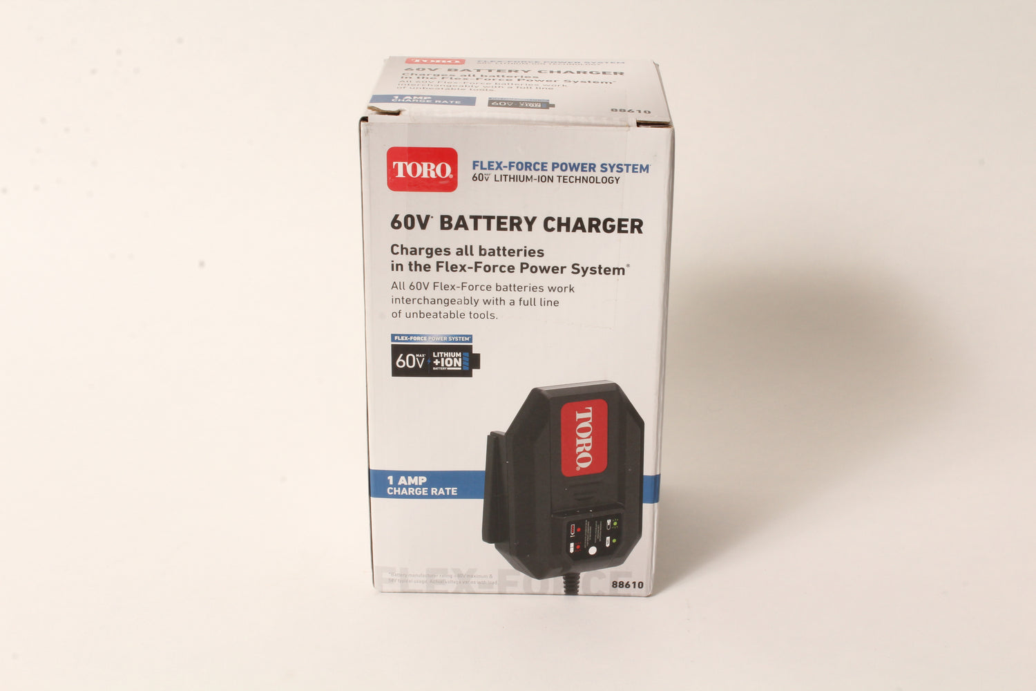 Genuine Toro 88610 60V 1 Amp Li-Ion Battery Charger Flex-Force
