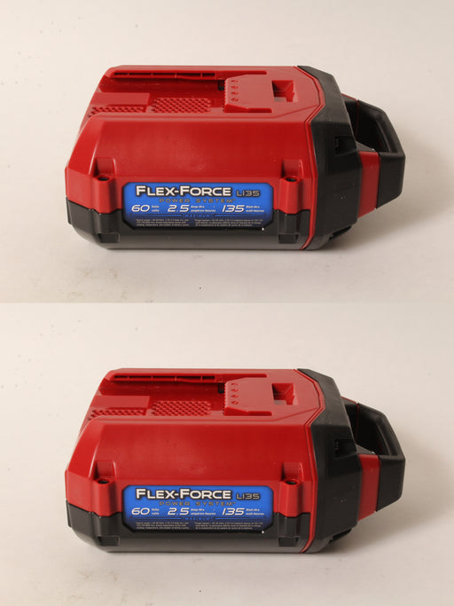 2 PK Genuine Toro 88625 60V Flex-Force Li-Ion Battery Pack 2.52Ah L135 135 WH