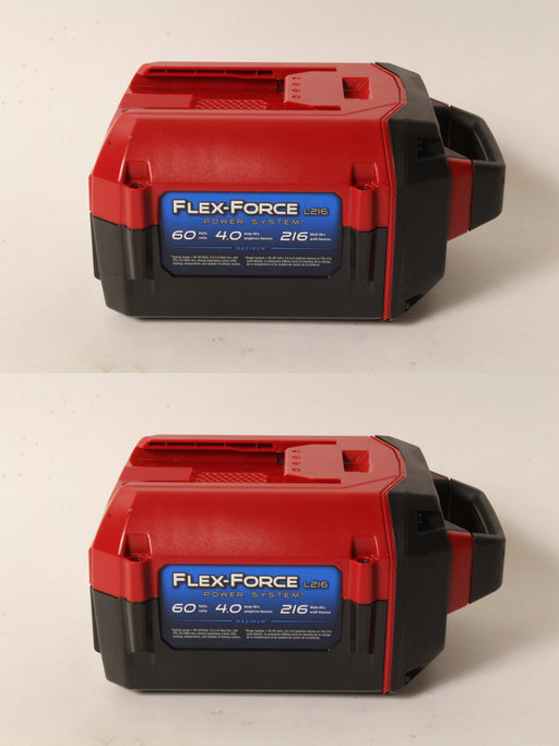 2 PK Genuine Toro 88640 Flex-Force 60V 4.0 Ah Li-Ion Battery 51822 OEM