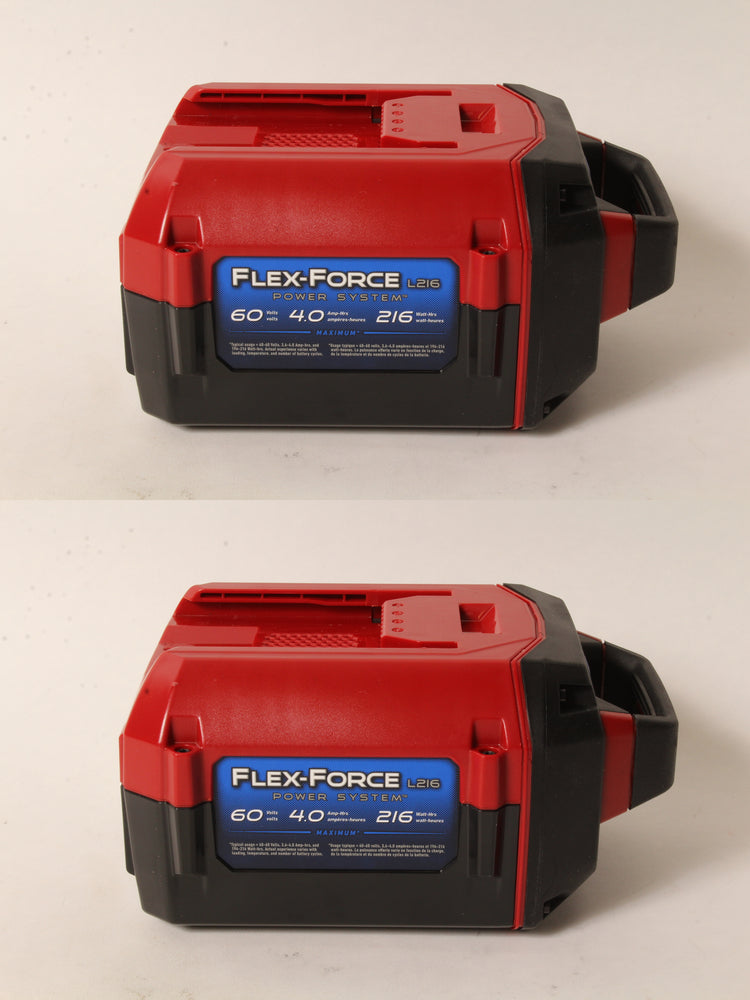 2 PK Genuine Toro 88640 Flex-Force 60V 4.0 Ah Li-Ion Battery 51822 OEM