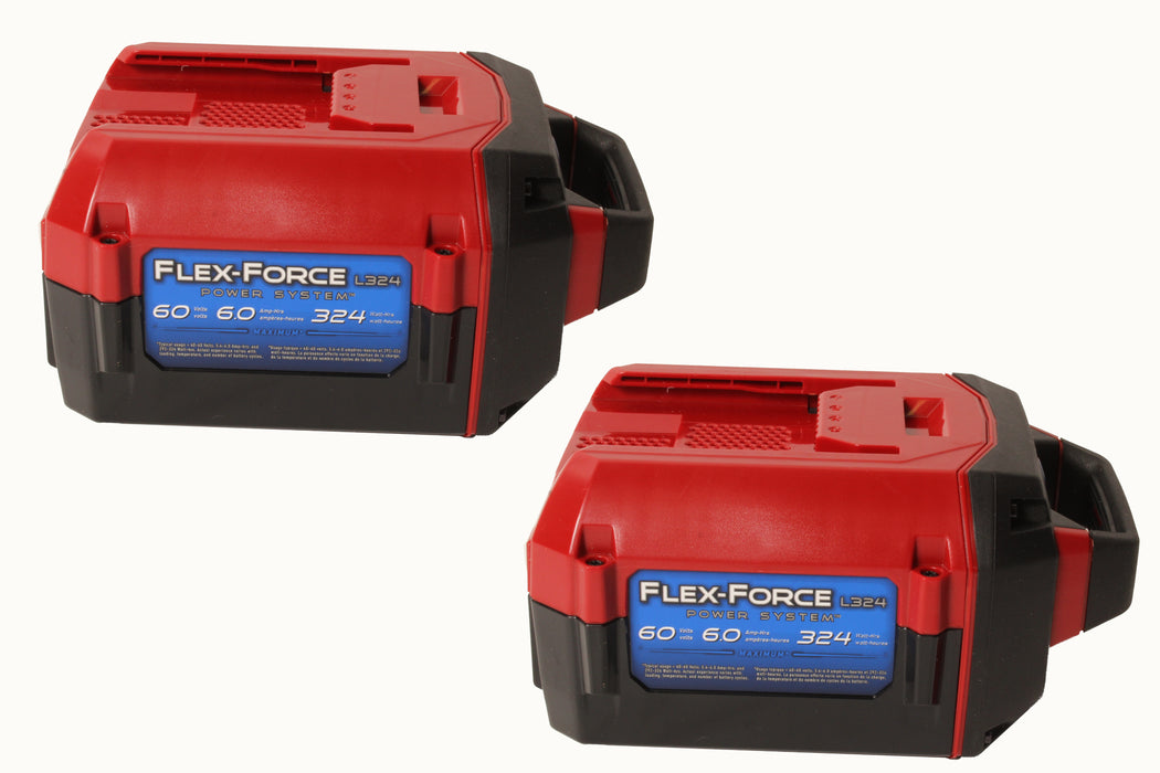 2 OEM Toro 88660 Flex-Force 60V 6.0 Ah Li-Ion Battery 39901T 39902 39924 39926