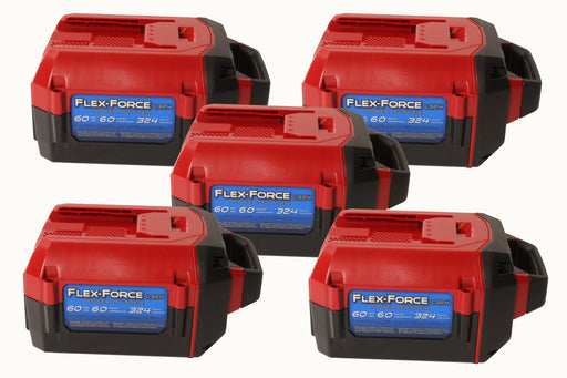 5 PK Toro 88660 60V 6.0Ah Flex-Force Li-Ion Battery 39901T 39902 39924 39926