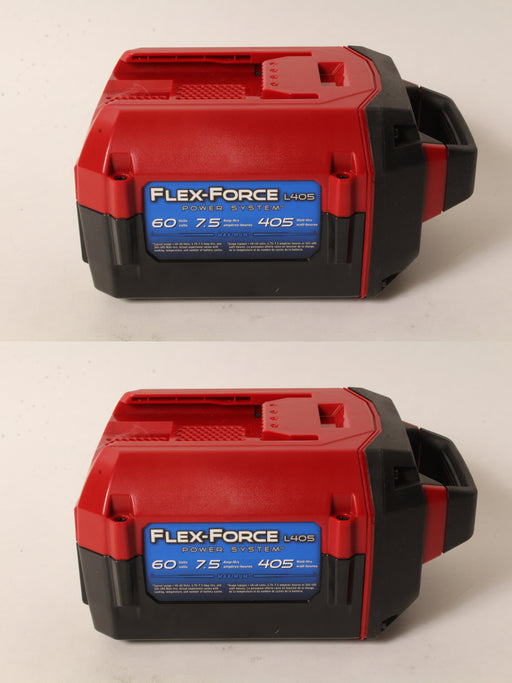 2 PK Genuine Toro 88675 60V MAX Flex-Force Li-Ion Battery Pack 7.5Ah 405 WH