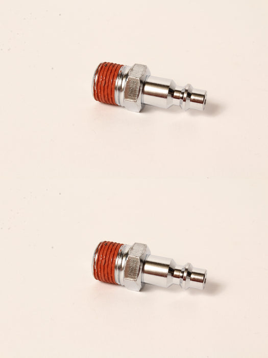 2 PK Porter Cable 887077 1/4" Male Quick Coupler RN175A FR350 COIL250 COIL350