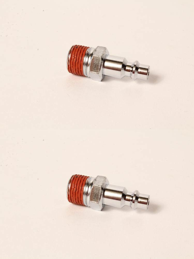 2 PK Porter Cable 887077 1/4" Male Quick Coupler RN175A FR350 COIL250 COIL350