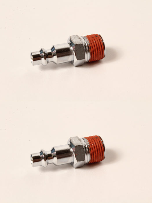 2 PK Porter Cable 887077 1/4" Male Quick Coupler RN175A FR350 COIL250 COIL350