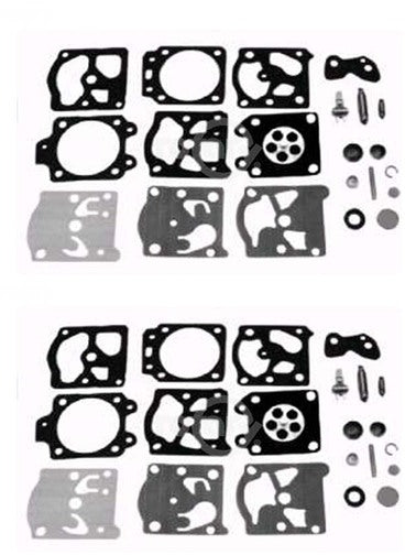 2 PK Rotary 8952 Carburetor Kit Fits Walbro K20-WAT K20-WT K20-WTA