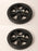 2 Pack Genuine Karcher 9.803-872.0 12" Wheel with Pin Kit Fits G3200X OEM