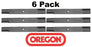 6 Pack Oregon 90-109 Mower Blade Fits Hustler 794214 794214X