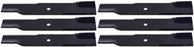 6 Pack Oregon 90-205 Mower Blade for Hustler 784256 44" Fast Track Super Mini Z