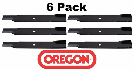 6 Pack Oregon 90-206 Mower Blade for Hustler 783753 52" Fast Track Mini Z