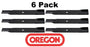 6 Pack Oregon 90-206 Mower Blade fits Dixie Chopper 30227-52T 30227-52X