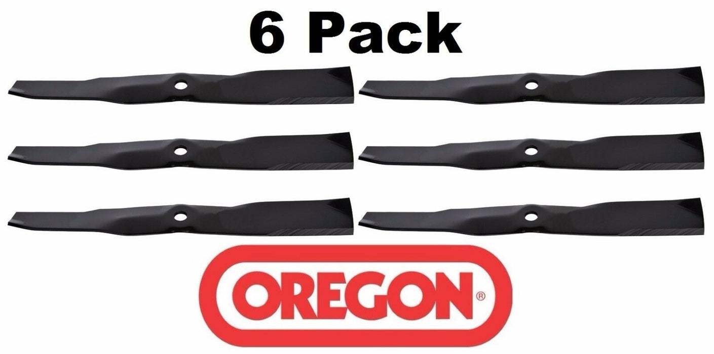 6 Pack Oregon 90-309 Mower Blade for John Deere M143504 62"