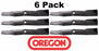 6 Pack Oregon 90-348 Mower Blade Fits John Deere M145476 M127500 M127653 48C 48"