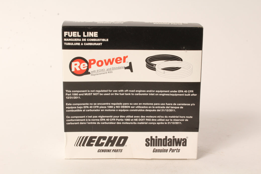 Genuine Echo 90015 Fuel Line 25' 3MM ID x 6MM OD Fits Shindaiwa OEM