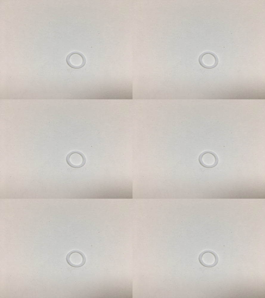 6 PK Genuine Hydro Gear 9006110-0120 Back-Up Ring .05 x .390 OEM