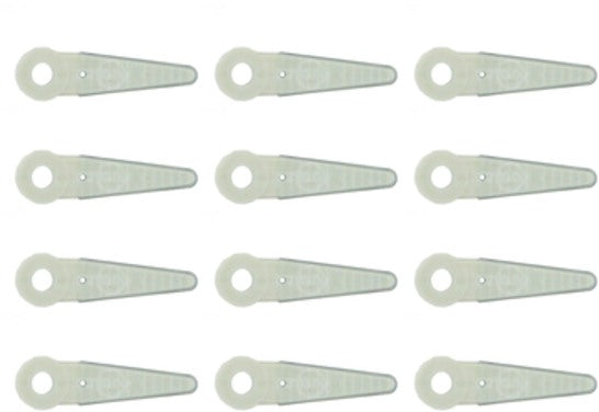 12 PK Weed Blaster 4" Trimmer Blade Fits Grasscraft SE1601 Allen SE1601 1601-12