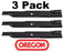 3 Pack Oregon 91-064 High Lift Mower Blade for John Deere AM104490 36" 52"