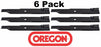 6 Pack Oregon 91-064 High Lift Mower Blade for John Deere AM104490 36" 52"