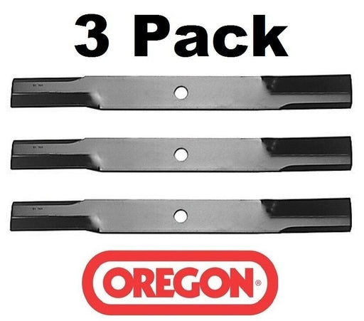 3 Pack Oregon 91-078 Blade Fits John Deere M128485 M144196 60" Z Trac 7 Iron