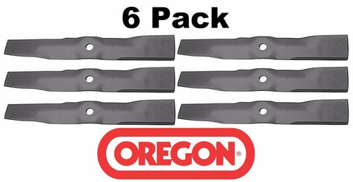 6 Pack Oregon 91-079 Mower Blade for John Deere M136194 M136185 48" 7 Iron Deck