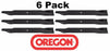 6 Pack Oregon 91-128 High Lift Mower Blade for Country Clipper H1708 60"