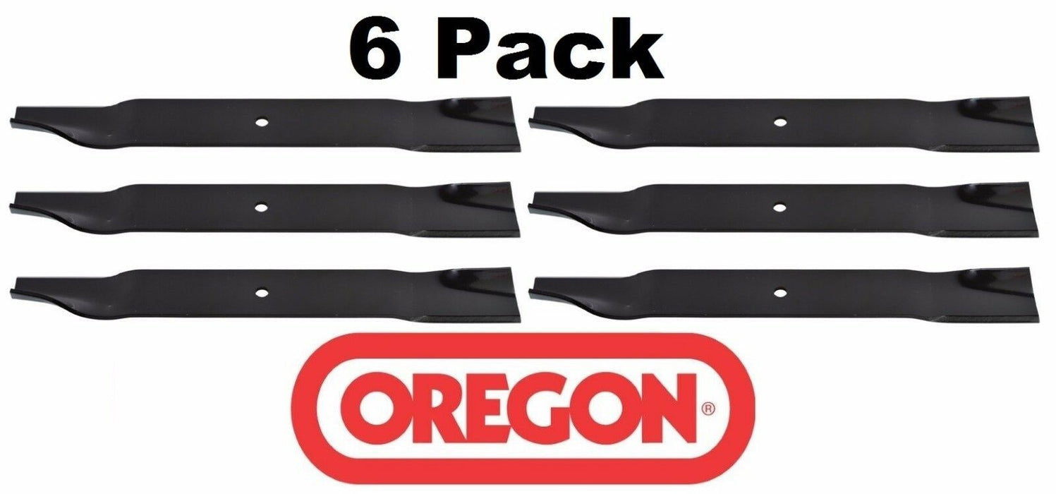 6 Pack Oregon 91-128 High Lift Mower Blade for Country Clipper H1708 60"