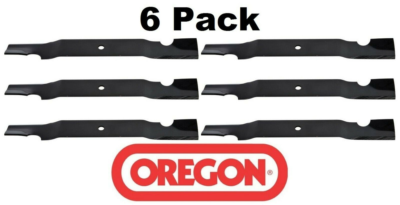 6 Pack Oregon 91-135 Mower Blade Fits John Deere TCU34281