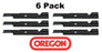 6 Pack Oregon 91-180 Mower Blade Fits John Deere 483011