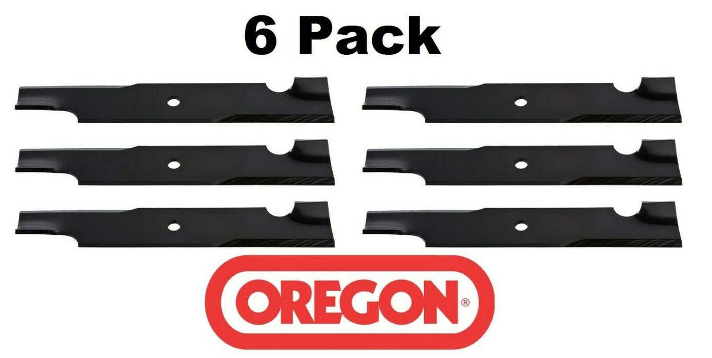 6 Pack Oregon 91-183 Mower Blade Fits John Deere 100340 101366