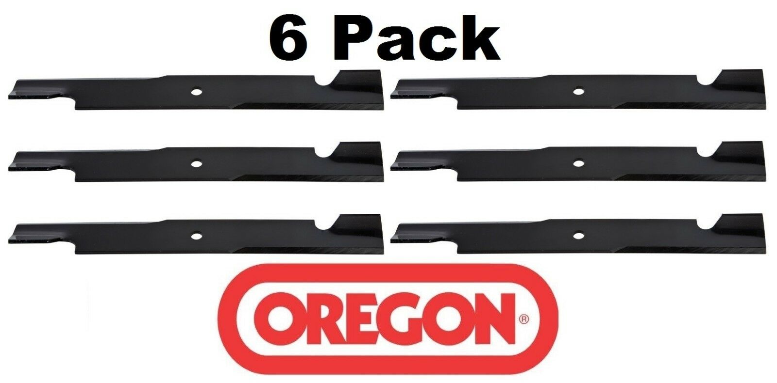 6 Pack Oregon 91-209 Mower Blade Fits Bobcat 42180B WM142180B