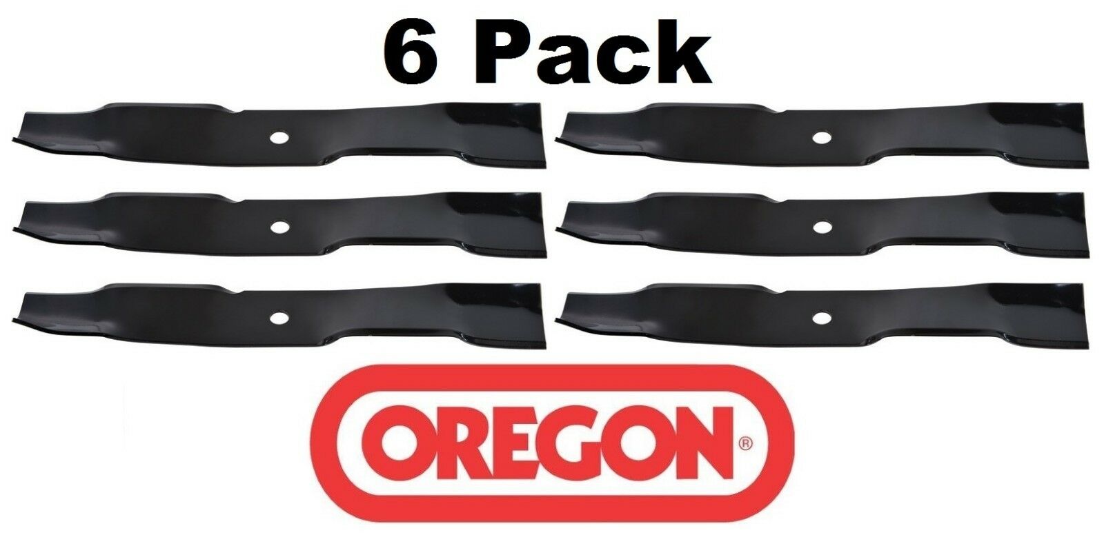 6 Pack Oregon 91-218 Mower Blade Fits Bobcat 32022